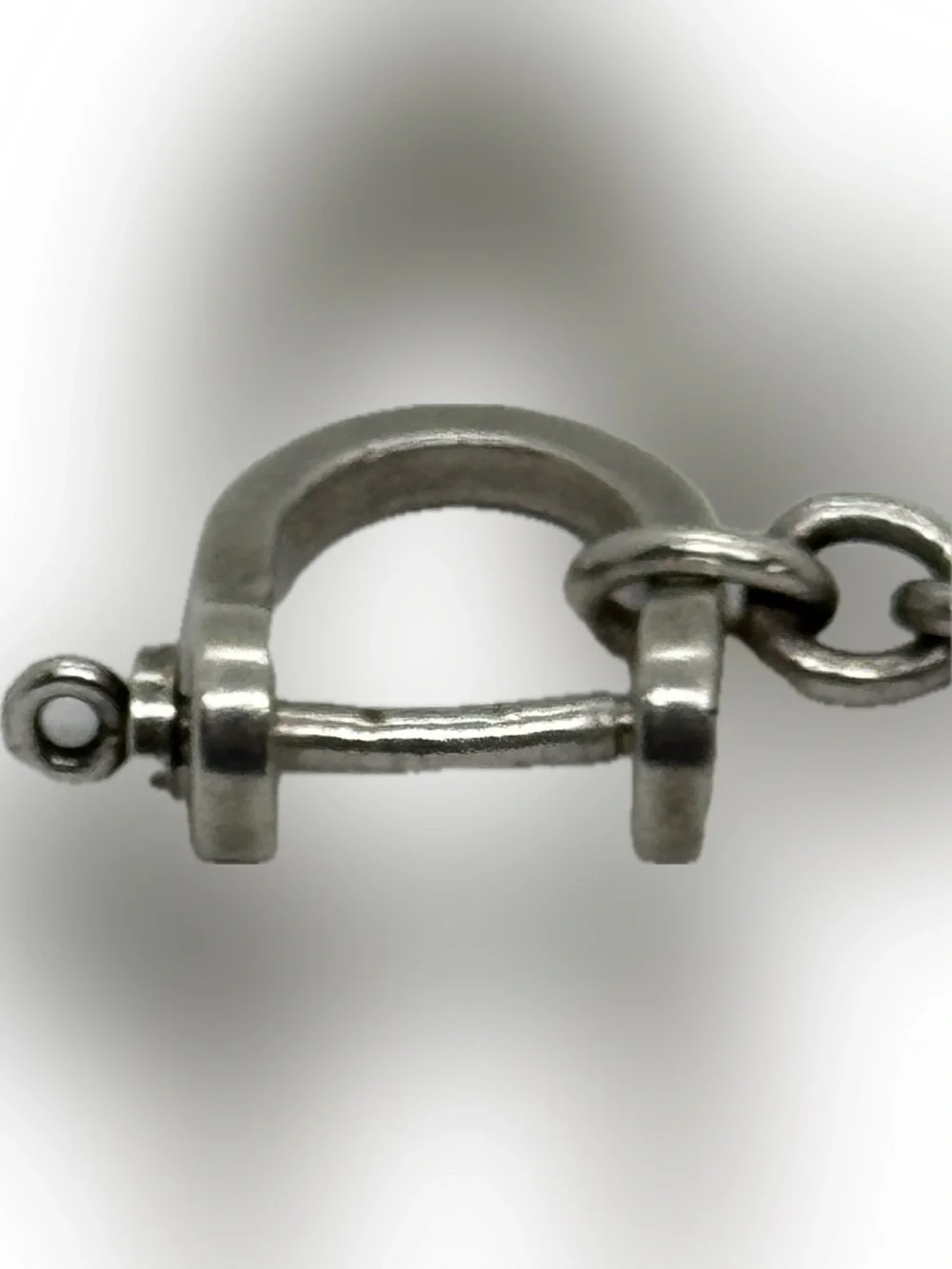 Vintage Tiffany & Co Sterling Silver 925 Double Shackle  Connector Charm 34.6g - Picture 6 of 8